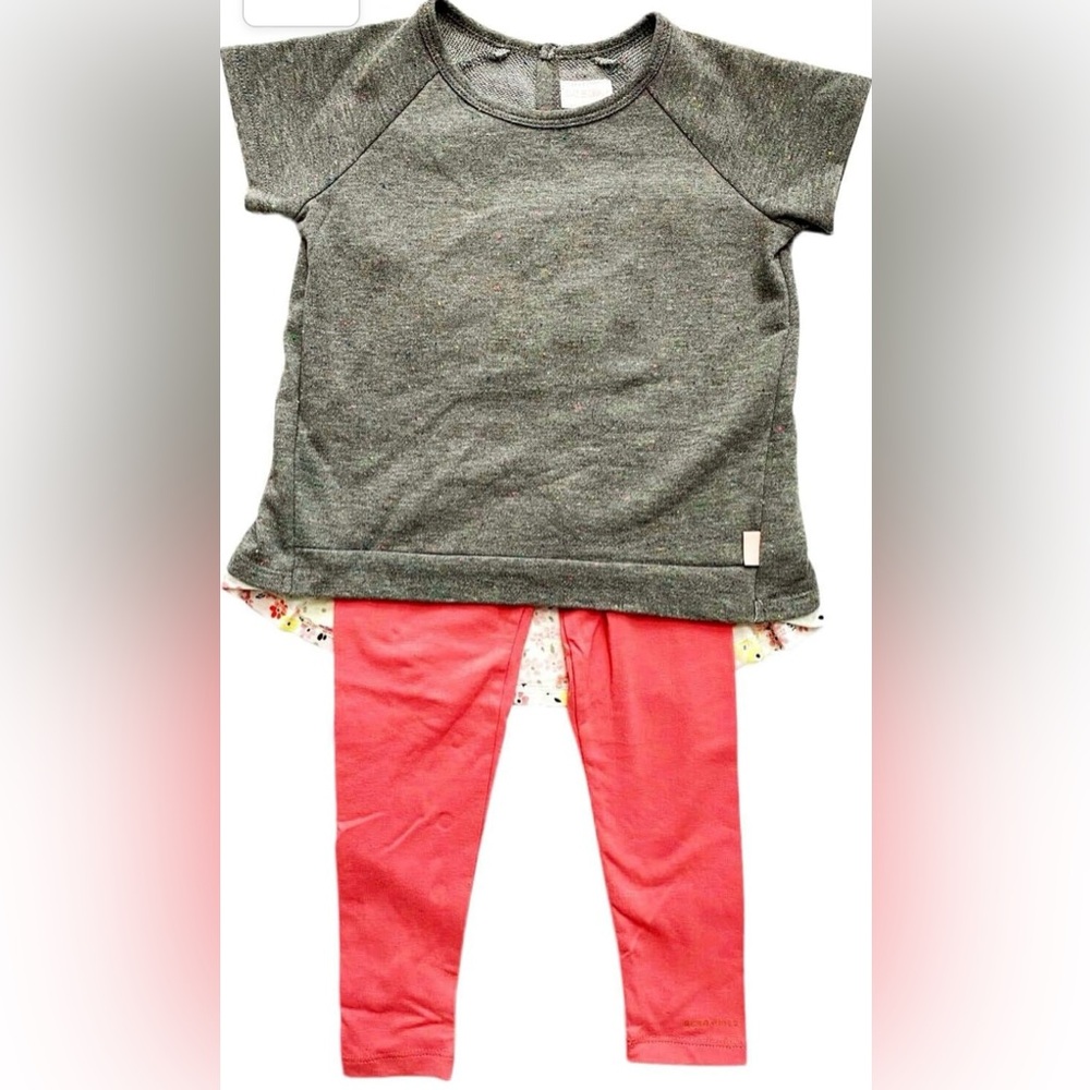 BCBGirls 2 Pc Short Sleeve Tee and Leggings Set | Size: 4T